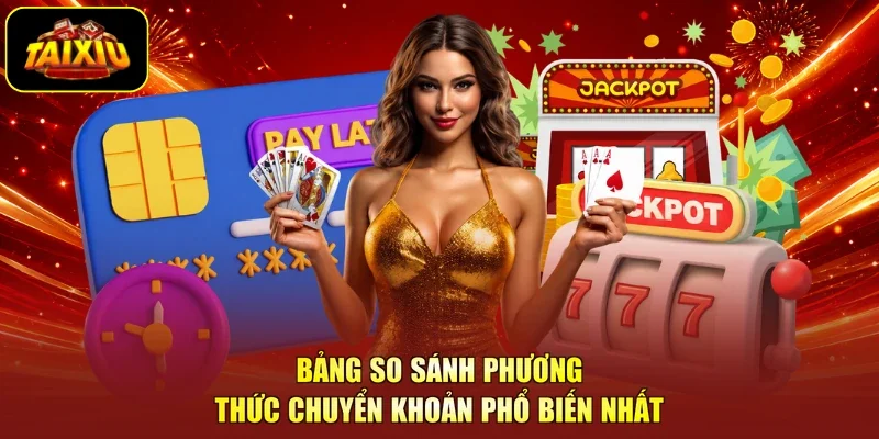 Bảng so sánh phương thức chuyển khoản phổ biến nhất