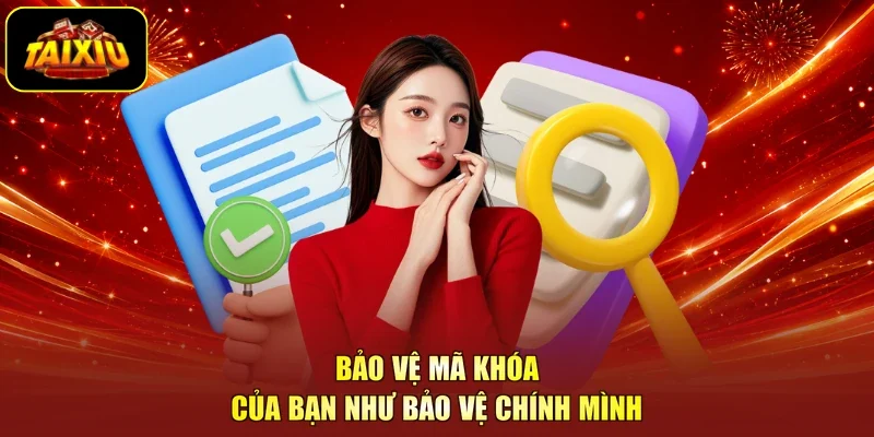 Bảo vệ mã khóa của bạn như bảo vệ chính mình