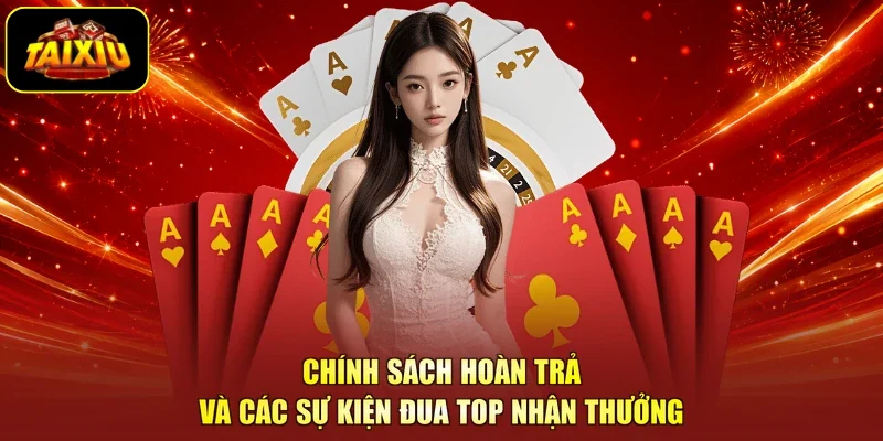Chính sách hoàn trả và các sự kiện đua top nhận thưởng