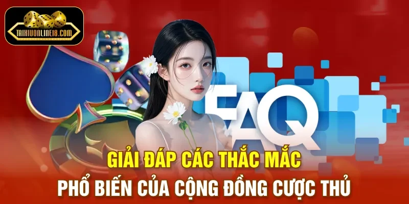 Giải đáp các thắc mắc phổ biến của cộng đồng cược thủ