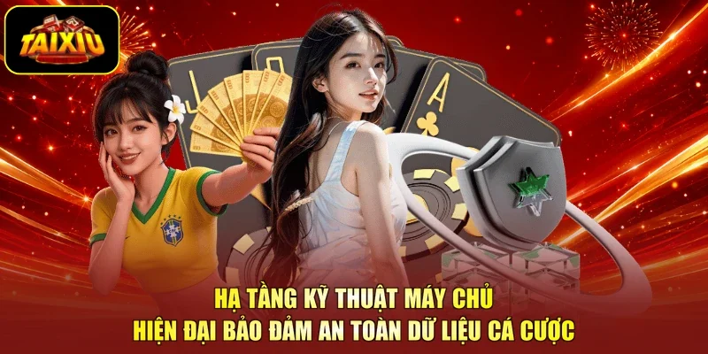 Hạ tầng kỹ thuật máy chủ hiện đại bảo đảm an toàn dữ liệu cá cược