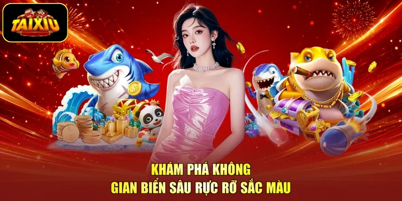 Khám phá không gian biển sâu rực rỡ sắc màu