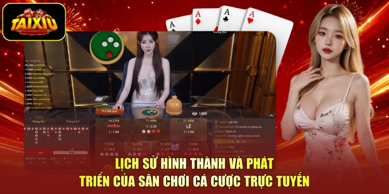 Lịch sử hình thành và phát triển của sân chơi cá cược trực tuyến