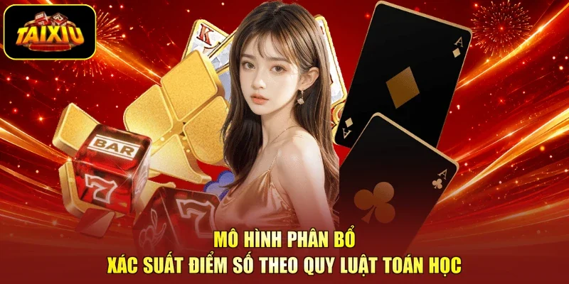 Mô hình phân bổ xác suất điểm số theo quy luật toán học