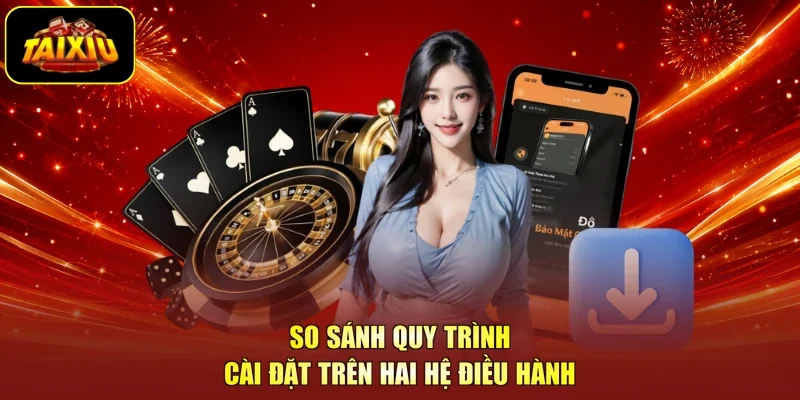 So sánh quy trình cài đặt trên hai hệ điều hành