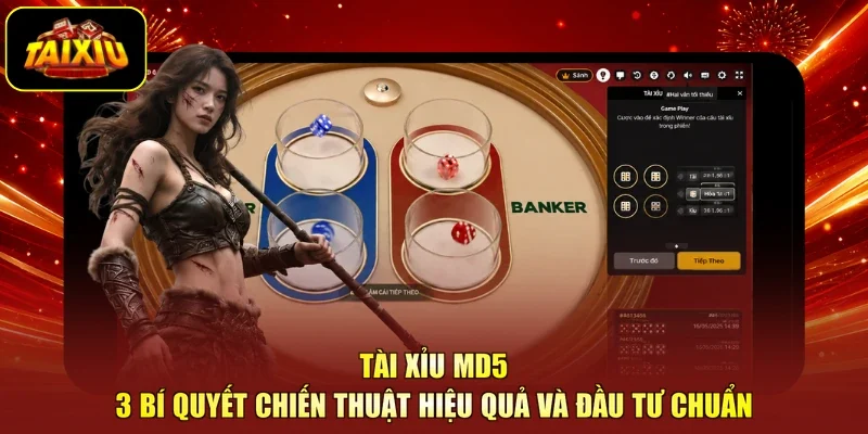 Tài Xỉu MD5: 3 Bí Quyết Chiến Thuật Hiệu Quả Và Đầu Tư Chuẩn