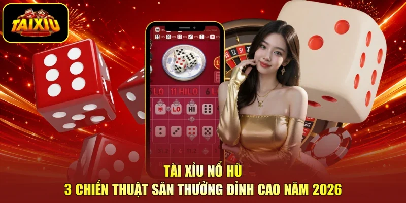Tài Xỉu Nổ Hũ – 3 Chiến Thuật Săn Thưởng Đỉnh Cao Năm 2026